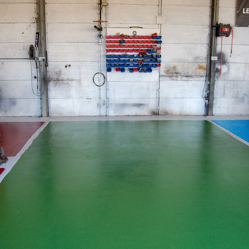 Epoxy Floor Paint Anti Slip - 5L - Green