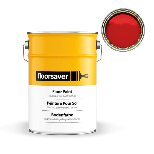 Packshot of Reds Floor paint