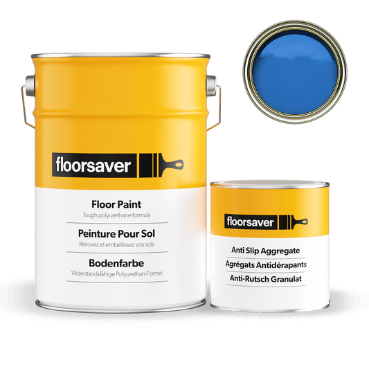 Packshot of Blue Floor Paint Anti Slip