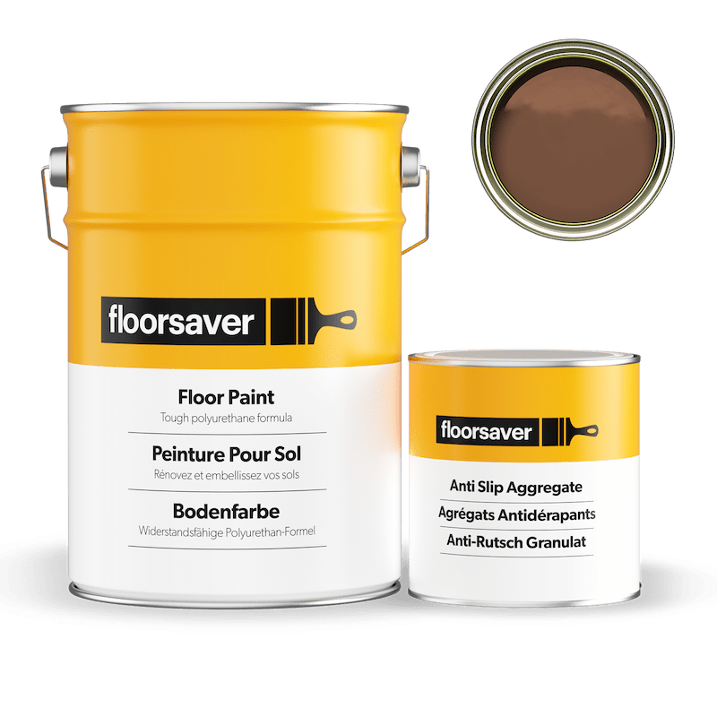 Packshot of Brown Floor Paint Anti Slip