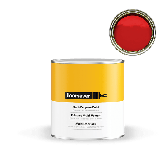 Packshot of Red Multi-Purpose Paint