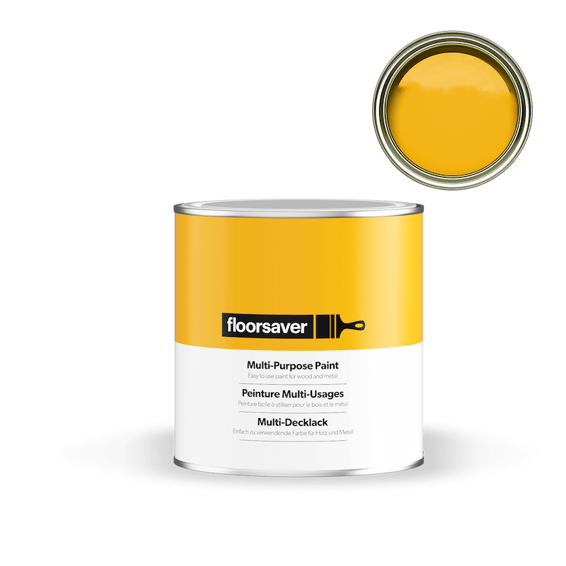 Packshot of Yellow Multi-Purpose Paint